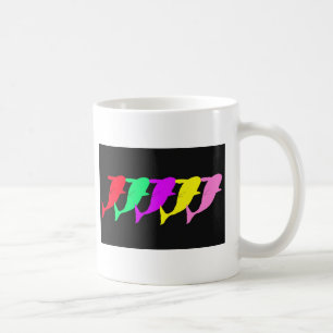 Orca Whales Multi Colour-Jump For Joy Coffee Mug
