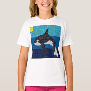 Orca (white) - Girl's Basic T-Shirt