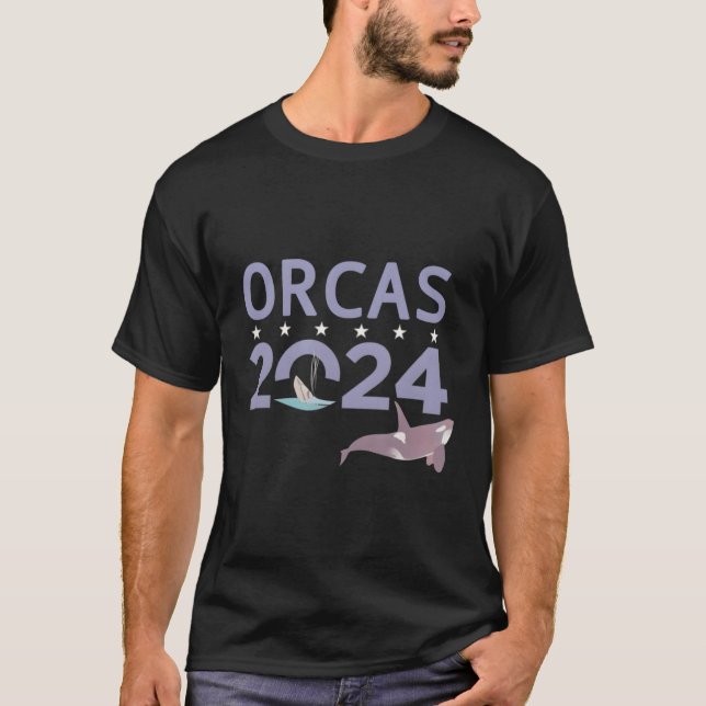 Orcas 2024 T-Shirt (Front)