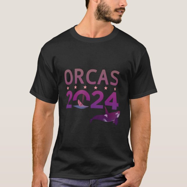 Orcas 2024 T-Shirt (Front)