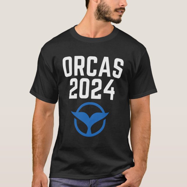 Orcas 2024 T-Shirt (Front)