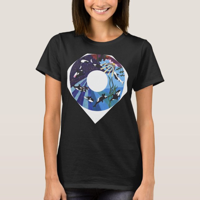 Orcas Ascending T-Shirt (Front)