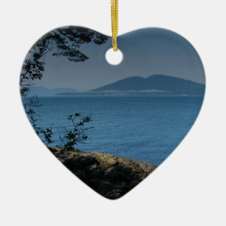 Orcas Island Ceramic Ornament