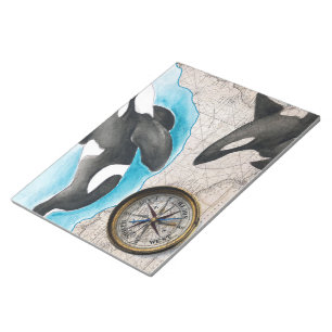 Orcas Map Notepad