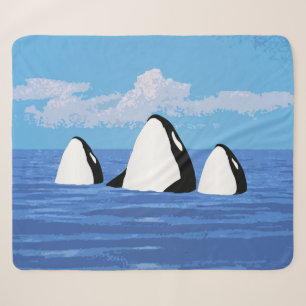 Orcas Sherpa Blanket
