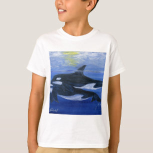 Orcas swimming T-Shirt