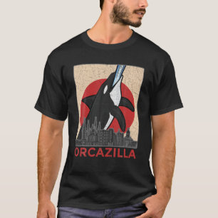 Orcazilla - Funny Killer Whale Orca T-Shirt