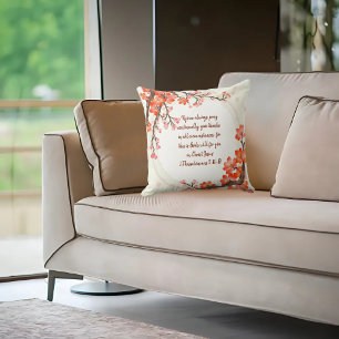 Orchard Bloom Branches Cushion