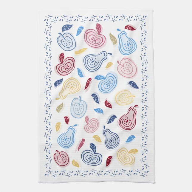 Orchard Dreams by Cleolovescolor Tea Towel (Vertical)