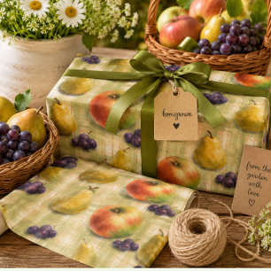 Orchard Harvest Gift Wrapping Paper Roll