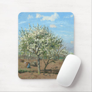 Orchard in Bloom, Louveciennes  Camille Pissarro  Mouse Pad