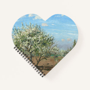 Orchard in Bloom, Louveciennes Camille Pissarro Notebook