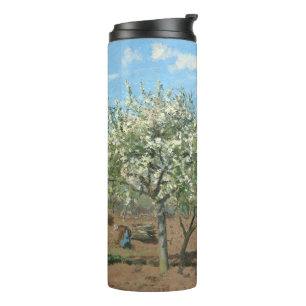 Orchard in Bloom, Louveciennes Camille Pissarro Thermal Tumbler