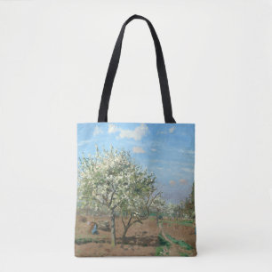 Orchard in Bloom, Louveciennes Camille Pissarro Tote Bag
