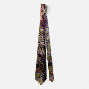 Orchard in Blossom, Arles by Vincent van Gogh Tie