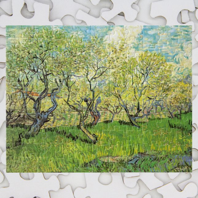 Orchard in Blossom by Vincent van Gogh Jigsaw Puzzle (Creator Uploaded)