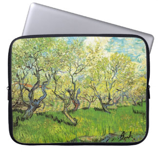 Orchard in Blossom, Vincent van Gogh Laptop Sleeve