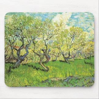 Orchard in Blossom Vincent van Gogh Mouse Pad