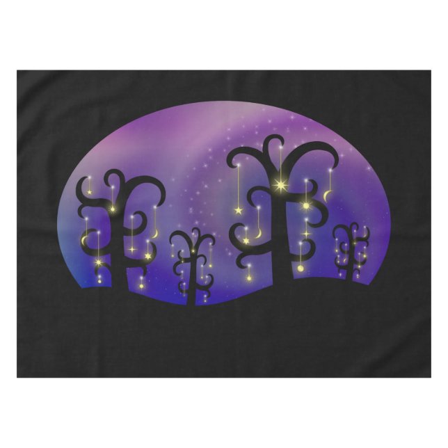Orchard of Stars Tablecloth (Front (Horizontal))