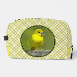 Orchard Oriole Female in Spring Original Photo Dopp Kit