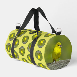 Orchard Oriole Female in Spring Original Photo Duffle Bag