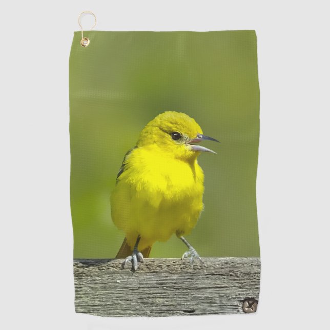 Orchard Oriole - Original Photograph Golf Towel (Front)