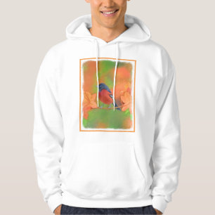 Orchard Oriole Songbird Painting Original Bird Art Hoodie