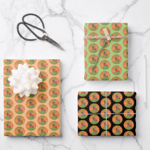 Orchard Oriole Songbird Painting Original Bird Art Wrapping Paper Sheet