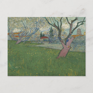 Orchards in Blossom View of Arles by Van Gogh Postcard