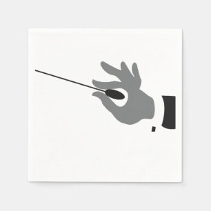 Orchestra Conductor Paper Napkins