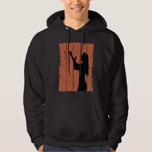 Orchestra Conductor Women Vintage Choir Director B Hoodie