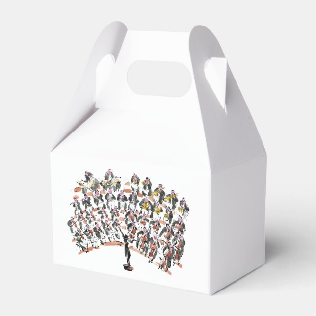 Orchestra Favour Box (Front Side)