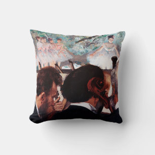 Orchestra Musicians, Edgar Degas Cushion