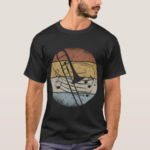 Orchestra Trombonist Musician Notes Trombone T-Shirt