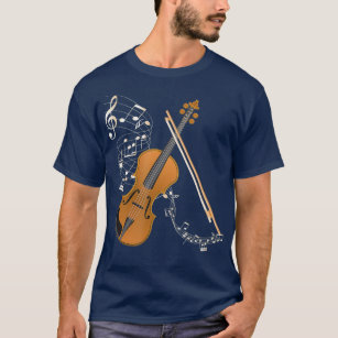 Orchestra Violin Player Gift Musical Instrument T-Shirt