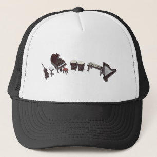 OrchestraInstruments121210 Trucker Hat