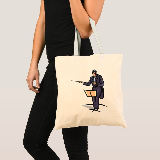 Orchestrator Conductor Tote Bag (Creator Uploaded)