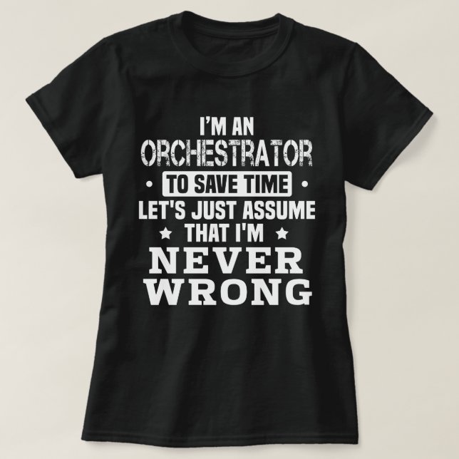 Orchestrator T-Shirt (Design Front)