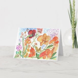 Orchid 9 card