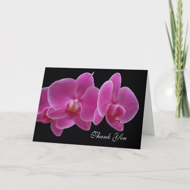 Orchid Administrative Professionals Day Card (Front)