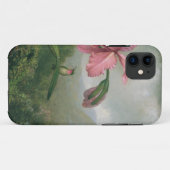 Orchid and Hummingbird near a Mountain Waterfall Case-Mate iPhone Case (Back (Horizontal))