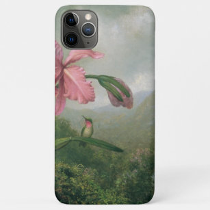 Orchid and Hummingbird near a Mountain Waterfall Case-Mate iPhone Case