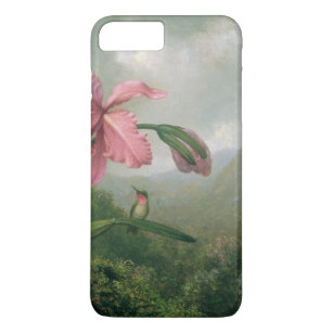 Orchid and Hummingbird near a Mountain Waterfall iPhone 8 Plus/7 Plus Case