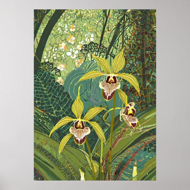 Orchid Art V10 Poster (Front)