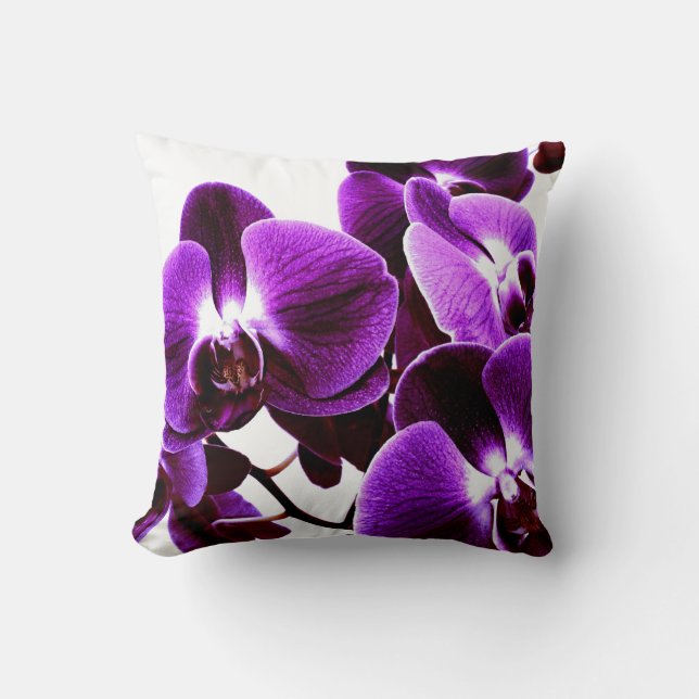 orchid beauties cushion (Front)