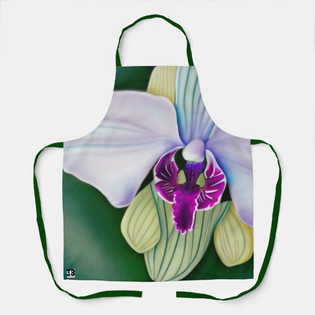 Orchid Beauty Apron (Front)
