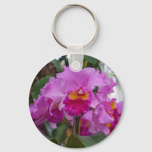 Orchid Beauty Key Ring