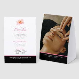 Orchid beauty product price list pink black photo