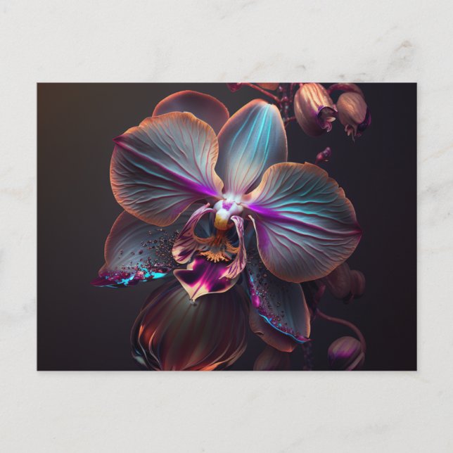 Orchid Blossom Postcard (Front)
