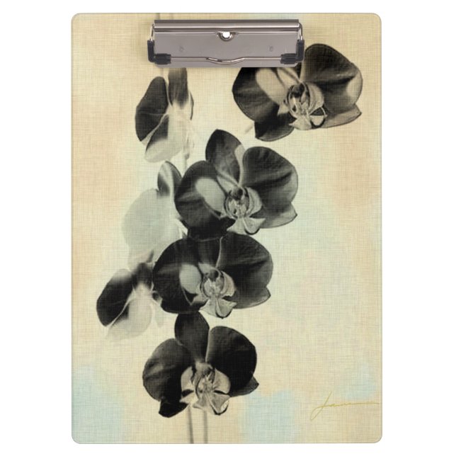 Orchid Blush Panels III Clipboard (Front)